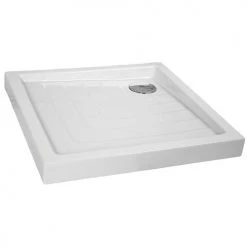 Receveur céramique carré ARKITEKT Vitra extra plat