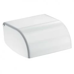 Porte-papier toilette à rouleau Delabie avec couvercle monobloc - 3565