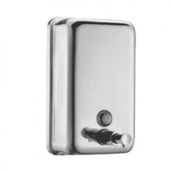 Distributeur de savon liquide mural Delabie à poussoir