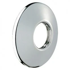 Rosace filetée Delabie laiton chromée