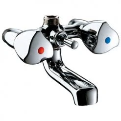 Mélangeur bain-douche bicommande Delabie M1/2'' entraxe 110mm - D2410