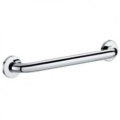 Barre de maintien droite Delabie Inox brillant 400 mm - 50504P2