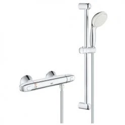Mitigeur GROHTHERM 1000 Grohe avec ensemble de douche Tempesta - 34557-001