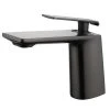 Mitigeur de lavabo PERMESSE Hudor gun black monocommande - 3 701 394 911 404