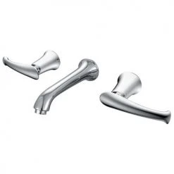 Robinet de lavabo mural ERYMANTHE Hudor chromé - 3 701 394 912 043