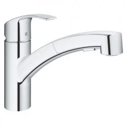 Mitigeurs évier bec bas avec douchette extractible Eurosmart GROHE