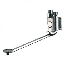 Robinet de lavabo instantané MONOFOOT Delabie commande au pied