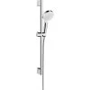 Set de douche CROMETTA Vario Hansgrohe avec barre et douchette - 26532400